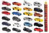 Clip strip 12xauto 7,5 cm, 24 druhů