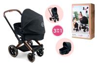 Kočárek Cybex Black 3 v1 pro panenky 36-42 cm